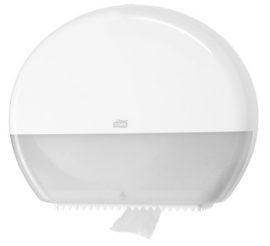 554000 Tork műanyag Jumbo toalettpapír adagoló, fehér  T1 rendszer