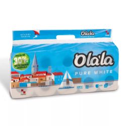 Olala Pure White kistekercses toalettpapír 3 rétegű fehér 10 tekercs/csomag