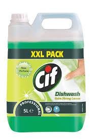 Image of CIF Pro Formula Dishwash Extra Strong Lemon kézkímélő mosogatószer 5L