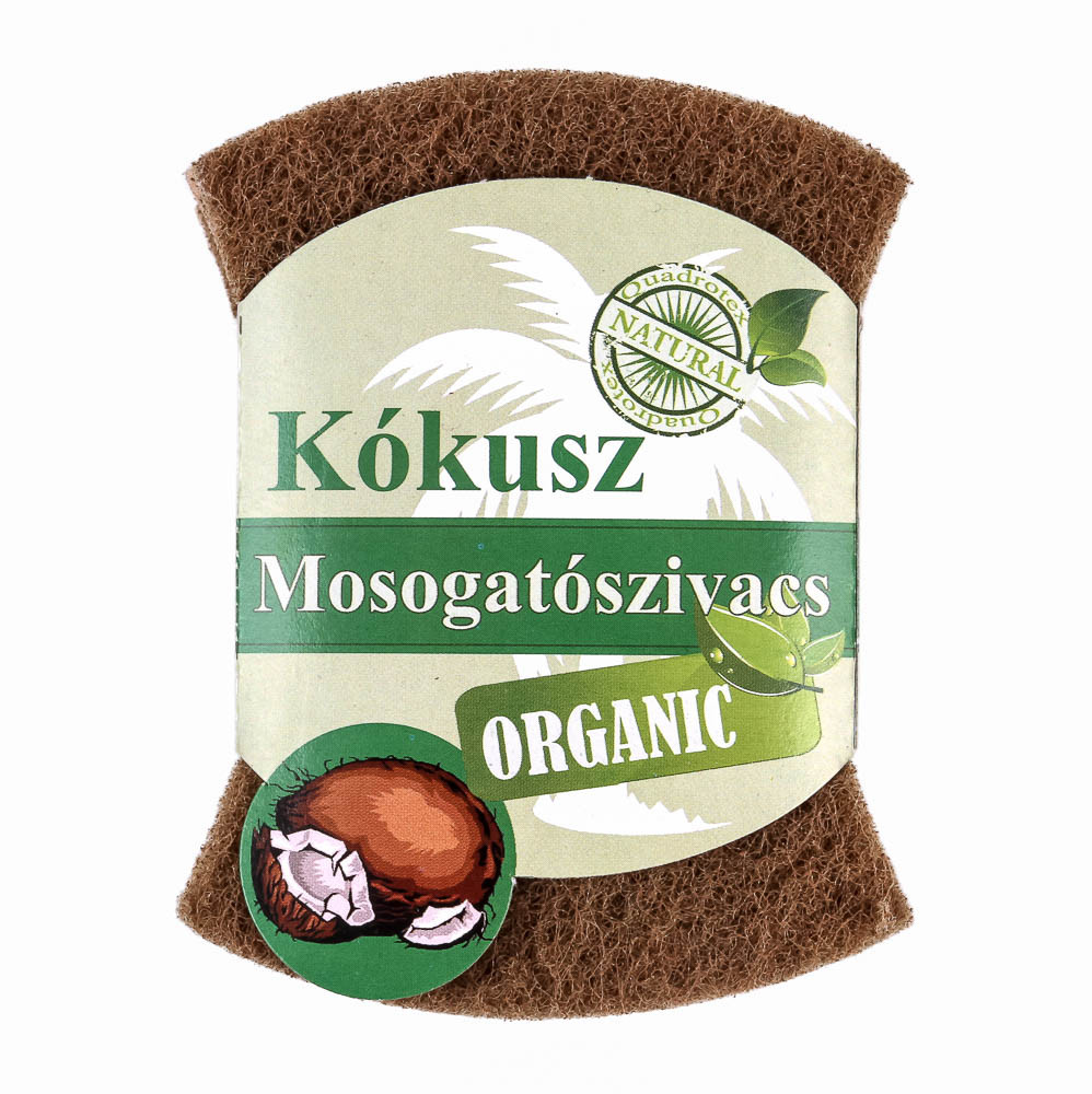 Image of ECO Natural „Kókusz” mosogatószivacs 2 db-os