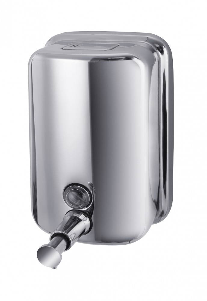 Image of Folyékonyszappan adagoló, fém, 500ml KW7261500