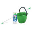 Image of BONUS Felmosó szett B330 (vödör,csavaró,mop,nyél) ZÖLD