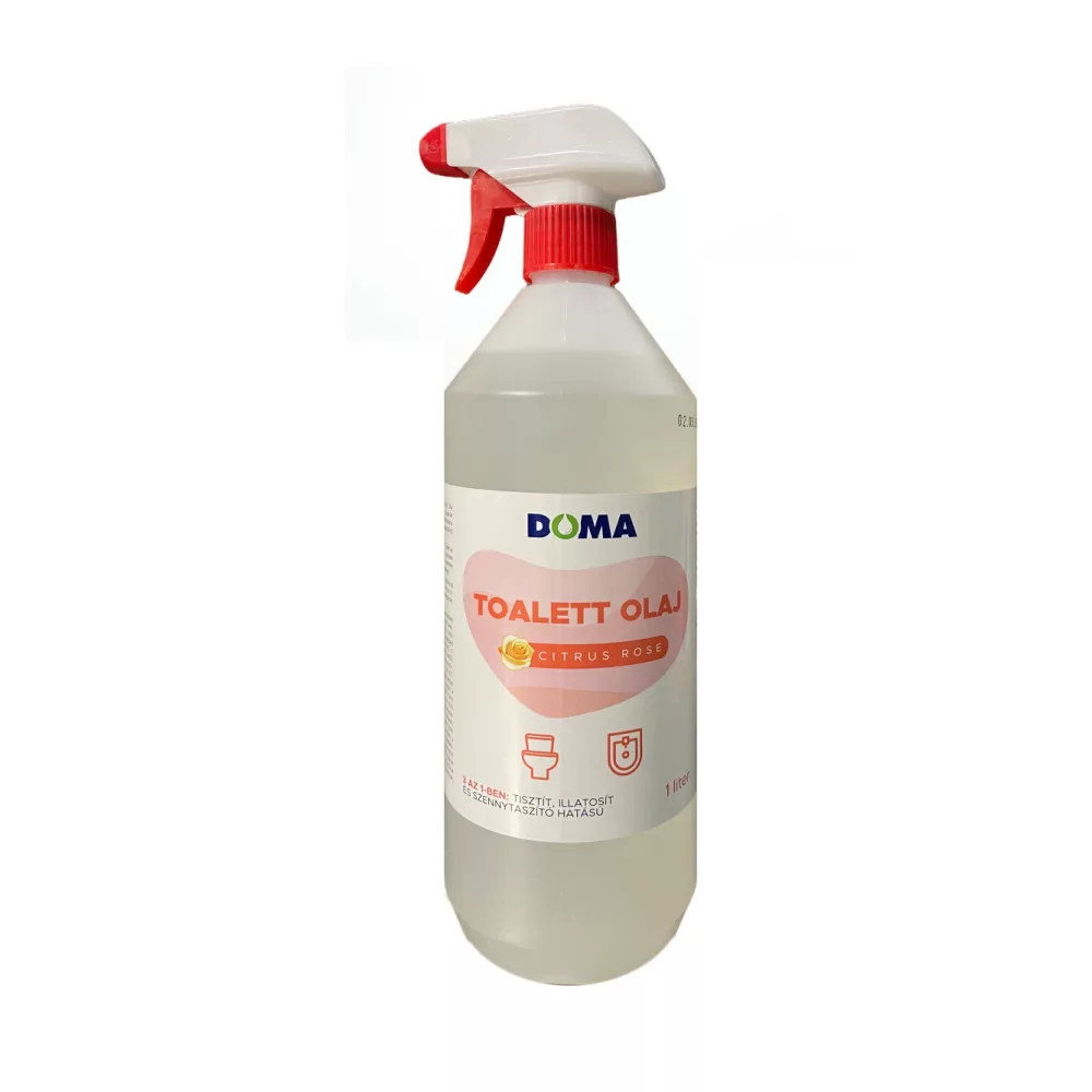 Image of DOMA Clean wc olaj, 1000ml, Citrus-Rose illattal