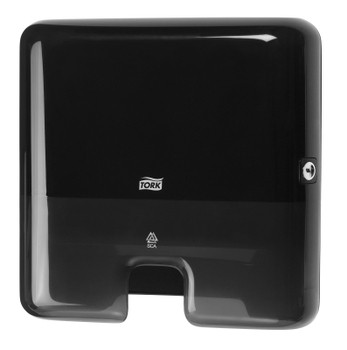 Image of 552108 Tork műanyag mini adagoló Interfolded hajtogatású kéztörlőkhöz, fekete H2 rendszer