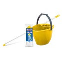 Image of BONUS Felmosó szett B330 (vödör,csavaró,mop,nyél) SÁRGA