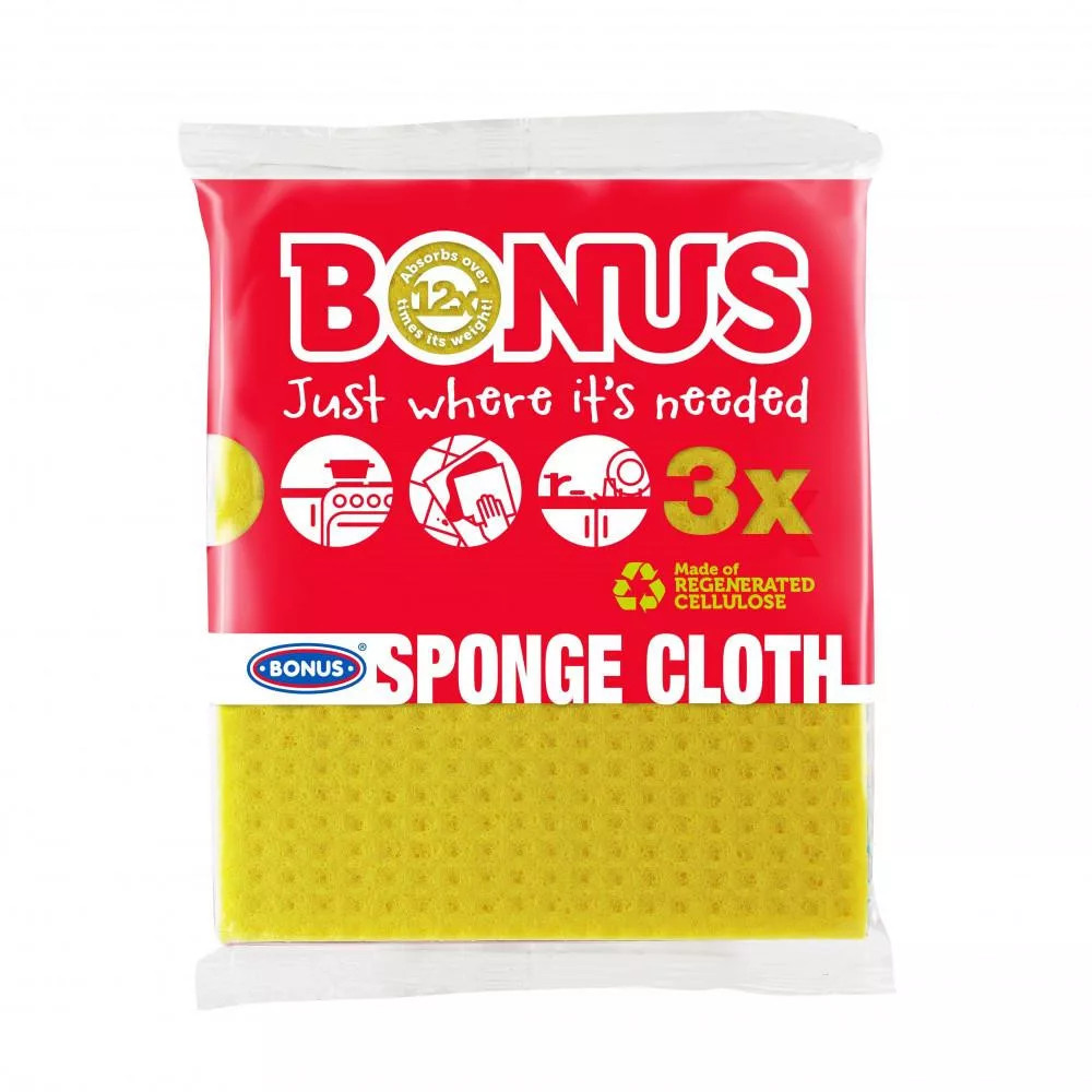 Image of Bonus Szivacsos törlőkendő 3 darabos